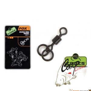 Вертлюги быстросъемные с двумя кольцами Fox Double Ring Swivel Size 7