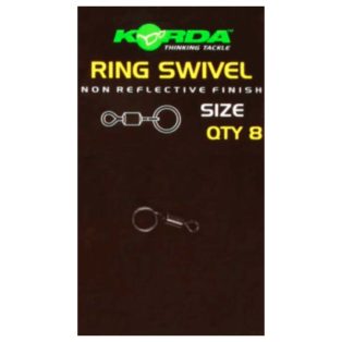 Вертлюг с кольцом Korda Ring Swivels size 8