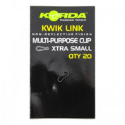 Застежка быстросъем Korda Kwick Link size Extra Small для грузил