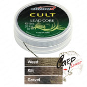 Ледкор Climax Cult Leadcore 10 m, 45 lbs, 20 kg, weed