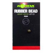 Бусина Korda Safe Zone Rubber Bead 4mm Green