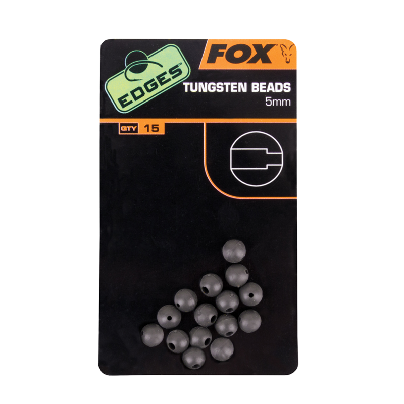 Бусинка буферная Fox Edges Tungsten Beads 5mm
