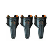 Держатель лески для ловли с расл.фрикционом Fox Black Label Power Grip Line Clips 3 x Small Orange