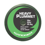 Противозакручиватель Gardner Heavy Plummet Leadcore 45lb 20m Green