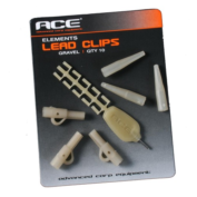 Безопасная клипса для оснастки ACE Lead Clips — Grave коричневая
