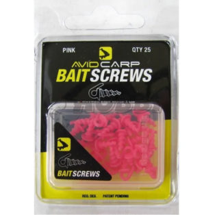 Стопор Avid Carp Bait Screws pink