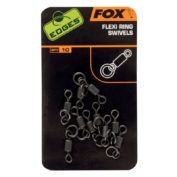 Набор вертлюгов с кольцом и быстросъемом Fox Edges Flexi Ring Swivel Size