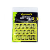 Стопора для быстрой фиксации бойлов Fun Fishing Dart Boilie Stop Yellow 60pcs