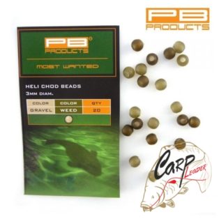 Бусина для оснастки Вертолет PB Products Heli-Chod Beads Gravel/Weed 20шт