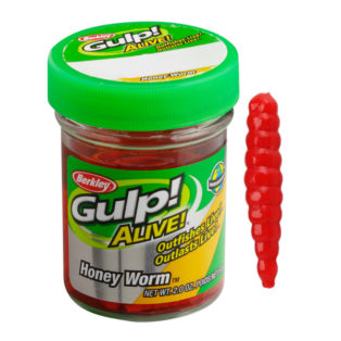 Приманка Berkley Gulp! Alive! Honey Worm Red