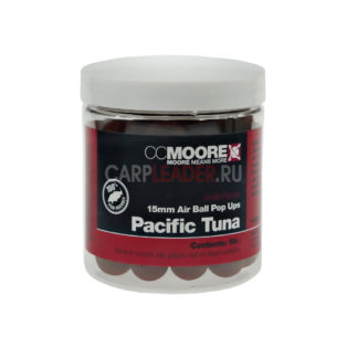 Бойлы плавающие CCMoore Pop Up Pacific Tuna 15 mm на основе тихоокеанского тунца