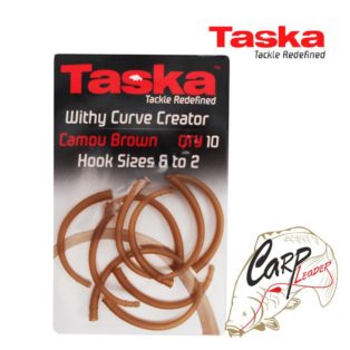 Удлинитель крючка силиконовый Taska Withy Curve Creator 6 to 2 Camou Brown