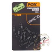 Набор вертлюжков с кольцом и быстросъемом Fox Edges Kwik Change Inline Swivel sz7