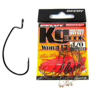 Крючок Decoy Kig Hook Worm17 № 1/0