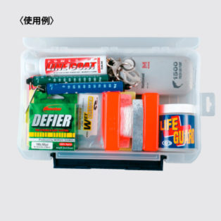 Коробка Meiho VS-3043NDDM 356х230х82 прозр.