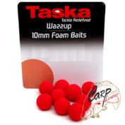 Плавающая искуственная насадка Taska Wazzup Foam Balls Red 10mm