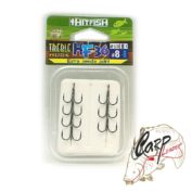 Тройной крючок HitFish HF-36 Needle point 8 8 шт