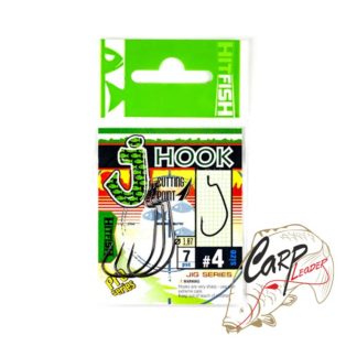 Крючок офсетный HitFish J-Hook BC 04 7 штпач