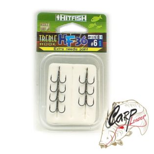 Тройной крючок HitFish HF-36 Needle point 6 8 шт
