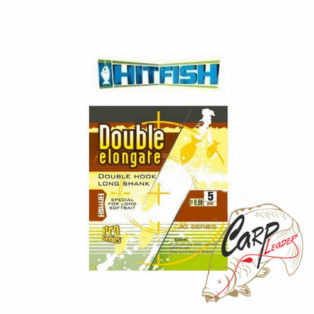 Двойник HitFish Double Elongate Hook With Long Shank 04 5 шт