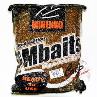 Прикормка зерновая Minenko PMbaits Big Pack Ready To Use Wild Honey Wheat окр.пшеница+стим.апп. 4кг