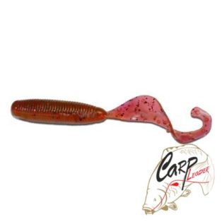 Силиконовая приманка Reins Fat G-Tail Grub 3 B65 311 Brown Shrimp Red + 590 Fee Style Cola 10 шт