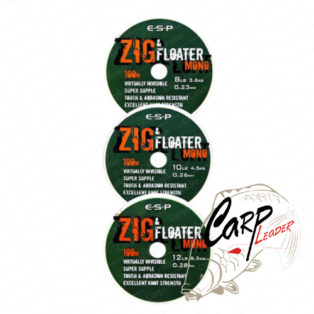 Поводковый материал ESP Zig&Floater Mono 100m 12lb