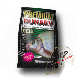 Прикормка Dunaev Premium 1 кг. Лещ Черная
