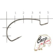 Крючок офсетный HitFish LW Offset Hook 02 12 шт