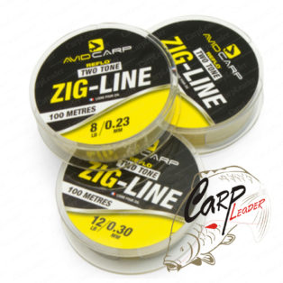 Леска плавающая Avid Carp Zig Line 8LB 0.24mm