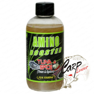 Жидкий аттрактант для прикормки Fun Fishing 200 ml Amino Booster - Tuna & Spice