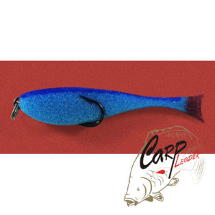 Поролоновая рыбка Контакт с двойником 8 см. синяя