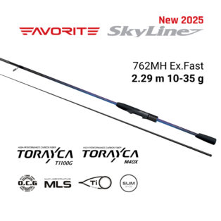 Спиннинг Favorite Skyline SKY1 762MH 2.29m 10-35g Ex.Fast