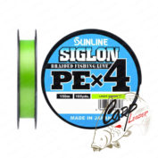 Шнур Sunline Siglon PE X4 150m 2.0 15.5kg 35lb Light Green
