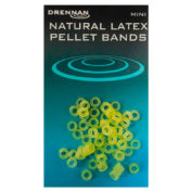 Кольца силиконовые Drennan Latex Pellets Bands Natural MINI