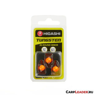 Вольфрамовый груз HIigashi Jig Tungsten Sinker R Fluo Orange