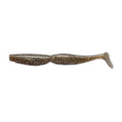 Megabass spindle worm 5 inch Smoke Silver Glitter