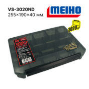 Коробка Meiho VS-3020ND 255x190x40 черная