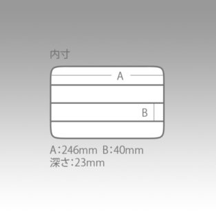 Коробка Meiho VS-3020NS 255x190x28 прозр.