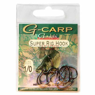 Крючки Gamakatsu G-Carp Super Rig Hook
