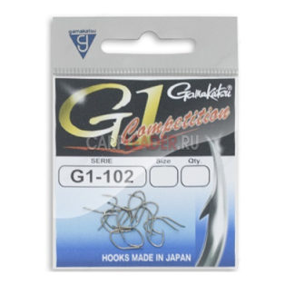 Крючки Gamakatsu G-1 Competition G1-102
