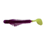 B Fish & Tackle Pulse-R Paddle Tail Purple/Chart Tail
