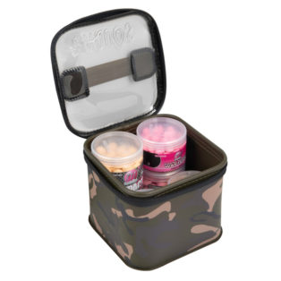 Водонепроницаемая сумка Fox Aquos Camo Bait Storage M+ для хранения насадок в банках