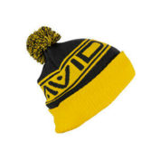 Шапка Avid Carp Bobble Hat Black & Yellow
