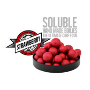 Бойлы FFEM Super Soluble Boilies 16/20 мм Strawberry 200g