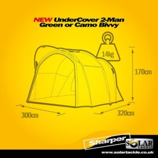 Палатка быстросборная Solar UnderCover Camo 2-Man Bivvy