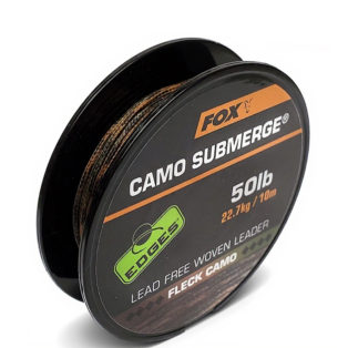 Ледкор без сердечника мягкий Fox Edges Submerge 50lb 10m Camo
