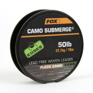 Ледкор без сердечника мягкий Fox Edges Submerge 50lb 10m Camo