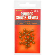 Бусина резиновая ESP Rubber Shock Beads 5 мм. Camo Brown