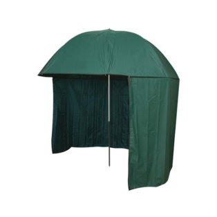 Зонт рыболовный Flagman зелёный ПВХ с тентом d 2.5 м